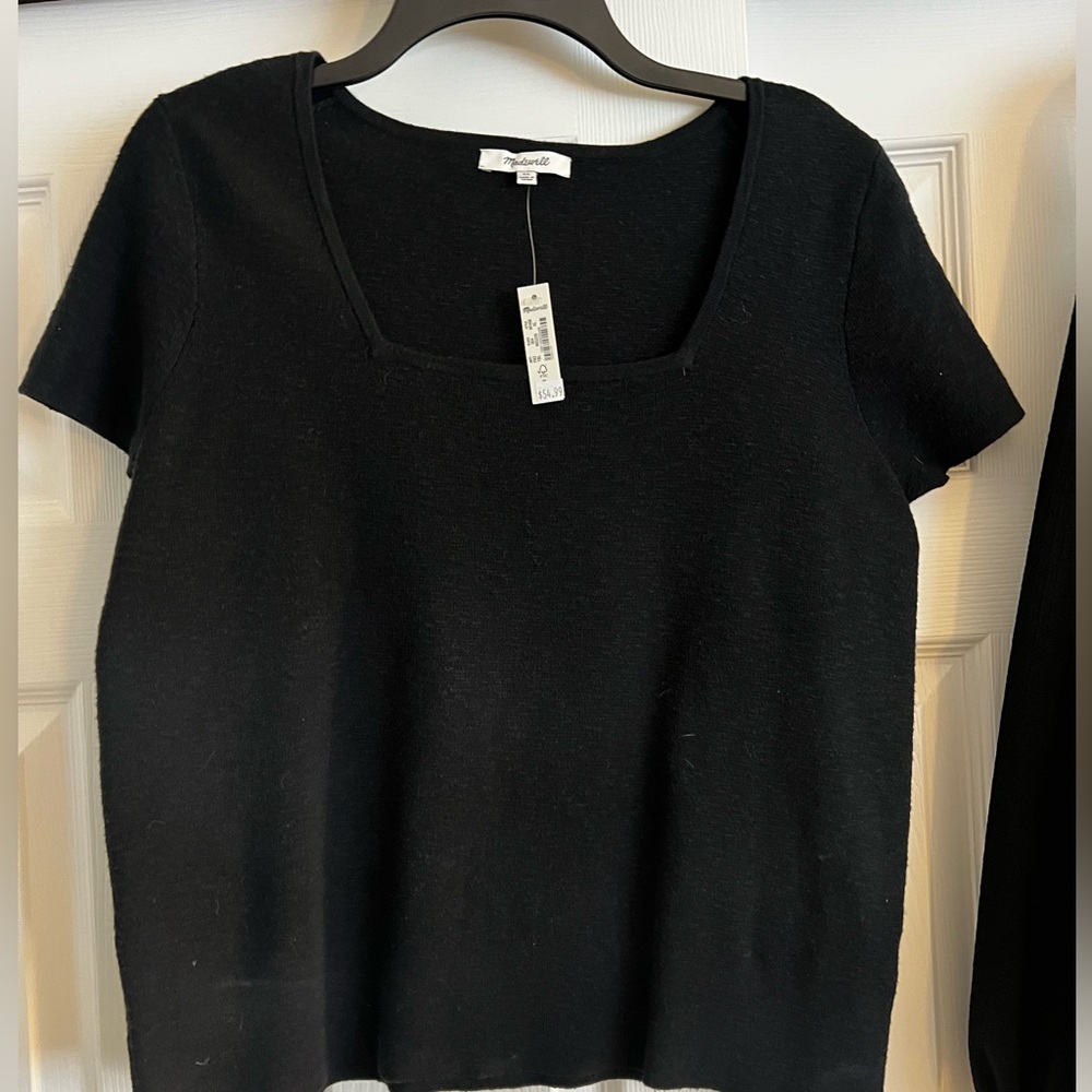 Madewell short sleeve light sweater